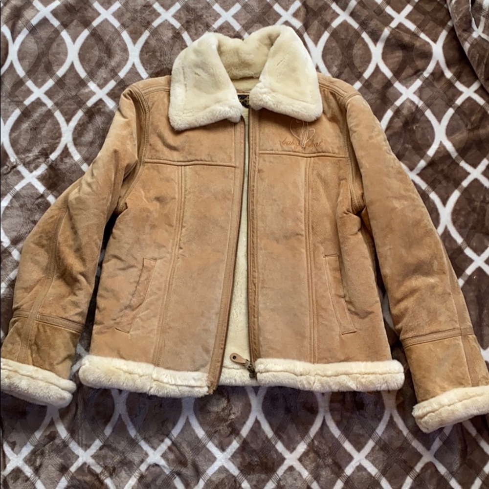 Baby phat tan jacket